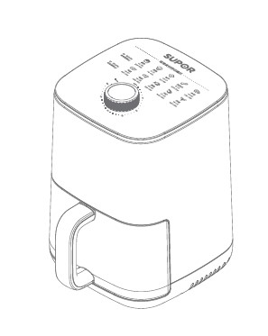 空氣炸鍋 說明書KJ20D70