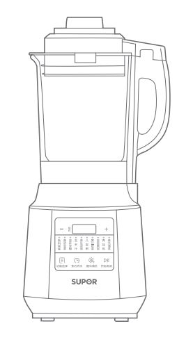 攪拌機（破壁料理機）說明書