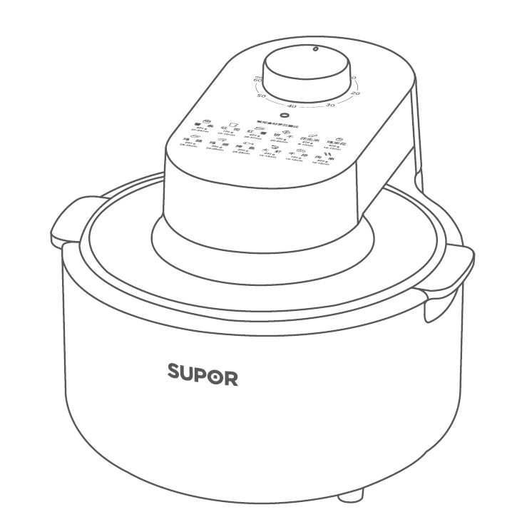 空氣炸鍋 說明書KJ40D65