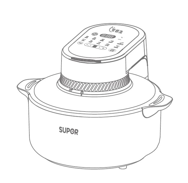 空氣炸鍋 說明書KD50DQ77
