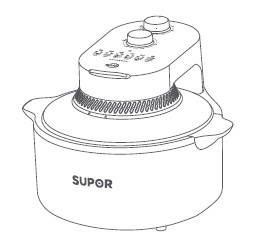 空氣炸鍋 說(shuō)明書(shū)KJ70YQ853--7210008008
