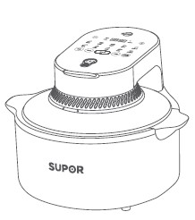 空氣炸鍋 說(shuō)明書(shū)KD70YQ855--7210008009
