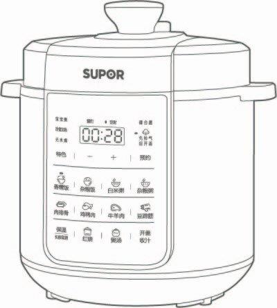電壓力鍋說明書